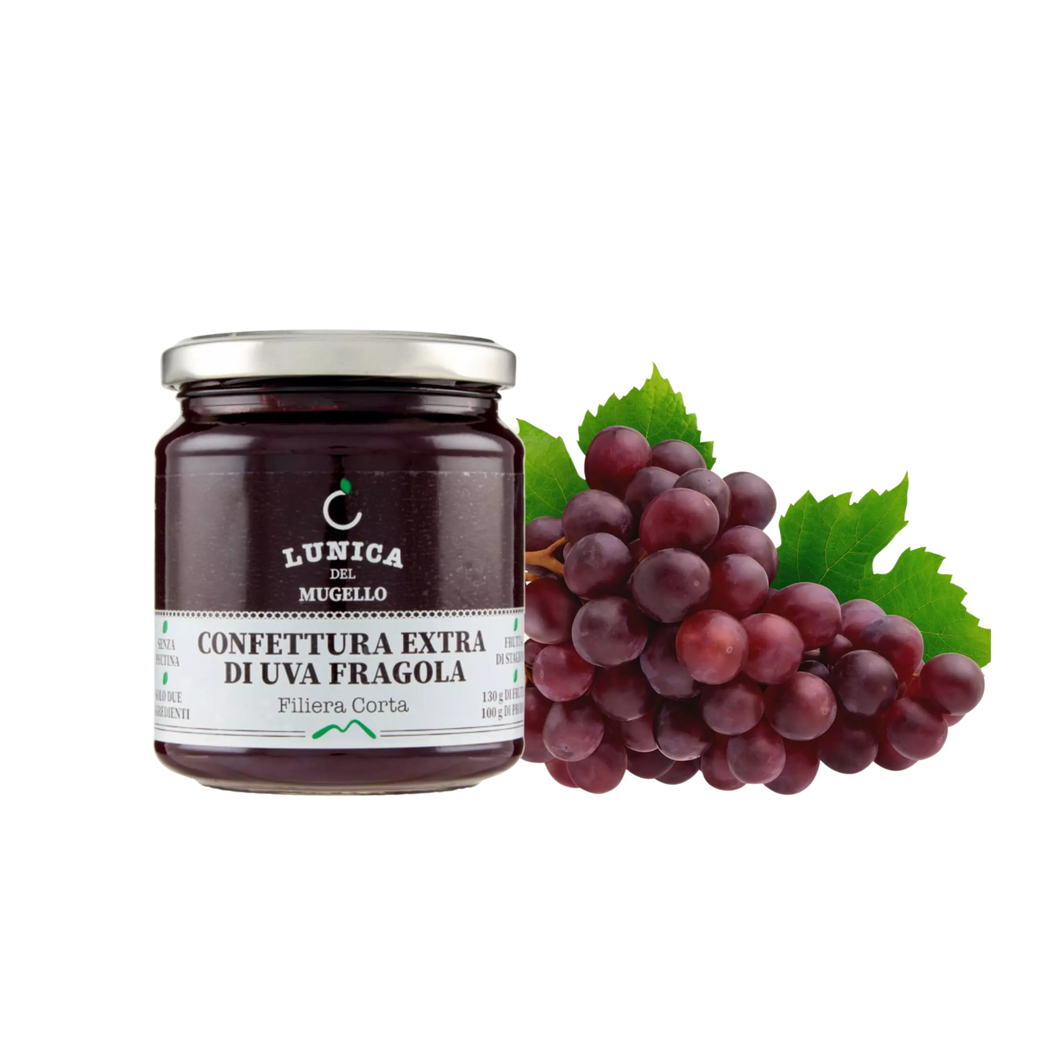 Confettura extra di uva fragola (335g)